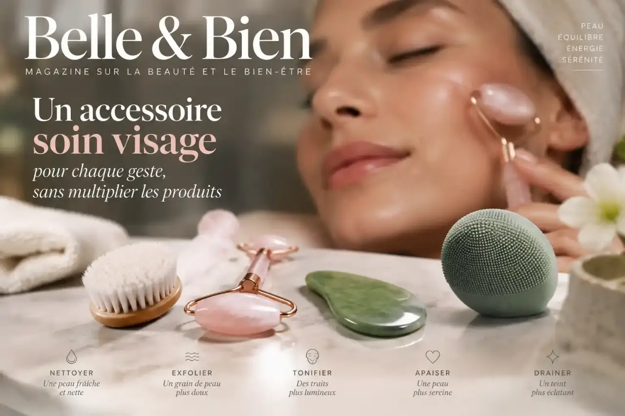 Un accessoire soin visage pour chaque geste, sans multiplier les produits