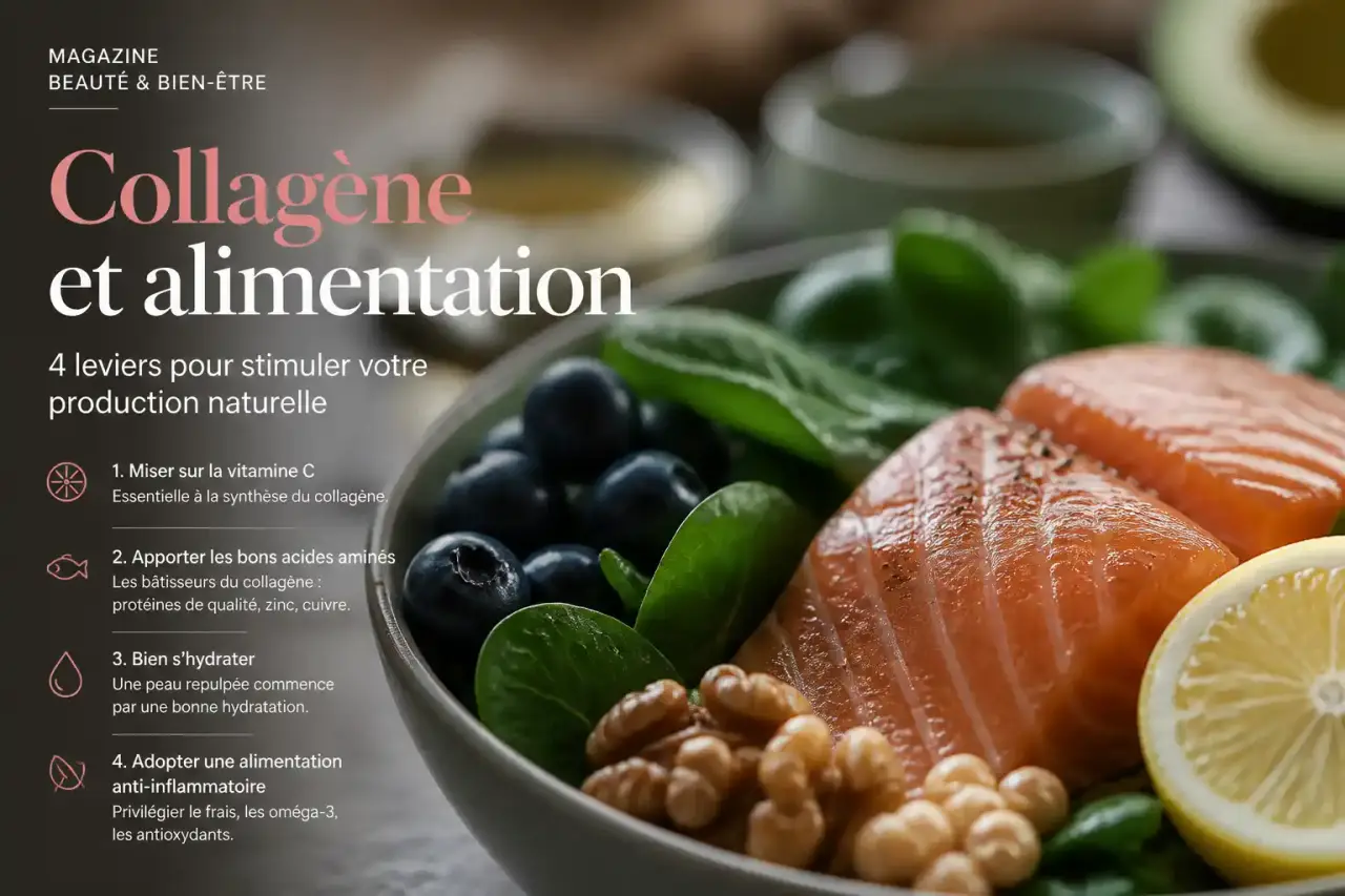 Collagène et alimentation : 4 leviers pour stimuler votre production naturelle