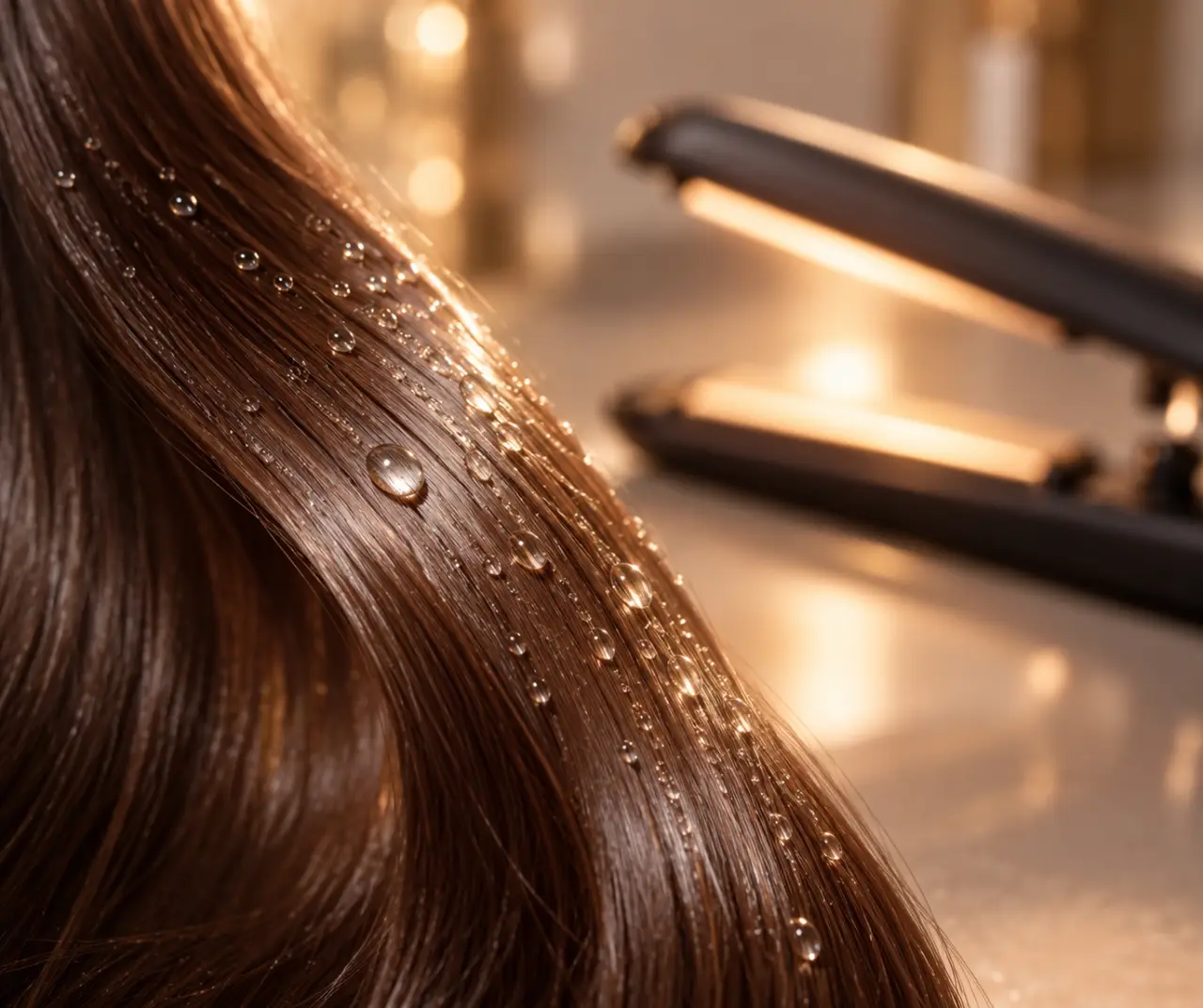 Soin thermo-protecteur cheveux : une vraie barrière, mais pas contre un lisseur trop chaud