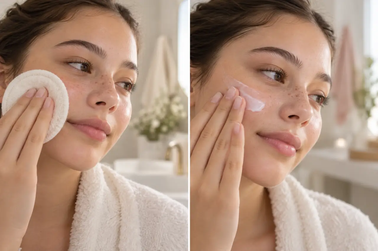 Soin visage ado : deux gestes doux pour apaiser la peau sans la décaper