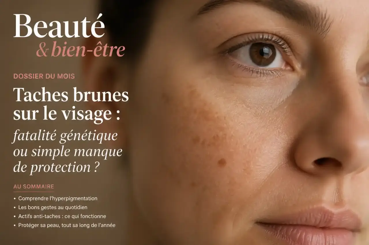 Taches brunes sur le visage : fatalité génétique ou simple manque de protection ?